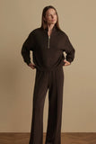 Varley The Wide Pant 30” in Coffee