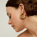Gas Bijoux Bo Atik Medium in Gold