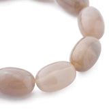 Vanessa Baroni Olive Flex Bracelet in Biancone Marble