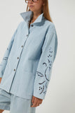 Charlie Joe Alana Jacket in Denim