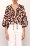 Vanessa Bruno Enya Blouse in Maroon