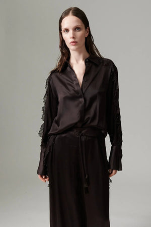 Day Birger Et Mikkelson Mola Top in Ganache