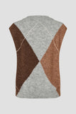 Second Female Forca Knit Vest in Light Grey