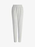 Varley Slim Zip Hem Pant in Ivory Marl