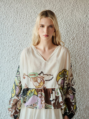 Devotion Harbor Blouse in Multi