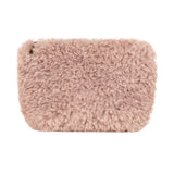 Helen Moore Fur Make Up Bag in Rose