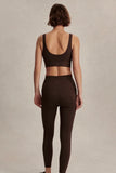 Varley Freesoft High Rise Legging 25” in Coffee Bean