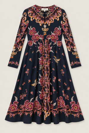 Hale Bob Velzy Dress in Navy