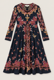 Hale Bob Velzy Dress in Navy