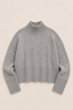 Suncoo Pinto Sweater in Grey Chine