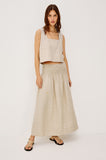 Rails Alessa Skirt in Heathered Flax