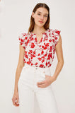 Rails Allea Top in Red