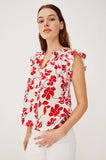 Rails Allea Top in Red