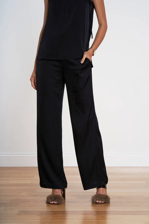 Silk 95 Five Amalfi Pants in Black