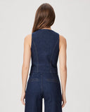 Paige Antonella Vest in Navy