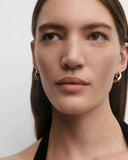 Pdpaola Medium Ibizia Hoops in Gold