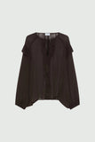 Marella Gela Blouse in Chocolate