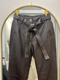 Second Female Indie Leather Trouser in Brown