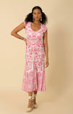 Hale Bob Alia Jersey Dress in Pink