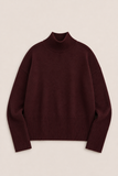 Suncoo Pinto Sweater in Prune
