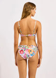 Seafolly Beach Boheme Underwire  Bikini in Pink