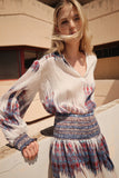 Devotion Boheme Blouse in Purple