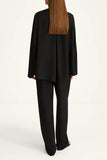Style In Meike Trousers in Black