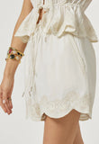 Scarlet Poppies Terrel Shorts in Vanilla