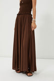 Charlie Joe Kurta Skirt in Chocolate