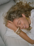 Aurelie Bidermann Positano Bracelet in Ivory