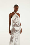 Farm Rio Midi Crochet Dress
