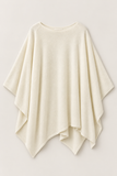 Solocascmir Poncho in Panna