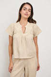 Rails Sayer Top in Flax
