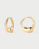 Pdpaola Loop Hoops in Gold