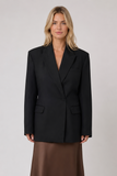Silk 95 Five Hamptons Twill Jacket in Black