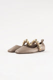 Souliers Martinez Flamenca in Taupe