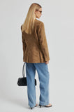 Second Female Suellen Suede Blazer in Oak