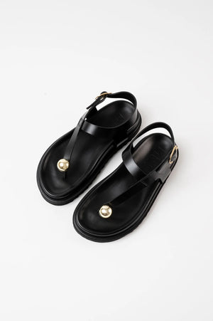 Souliers Martinez Spiaggia in Black