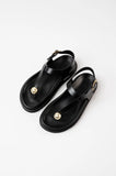 Souliers Martinez Spiaggia in Black