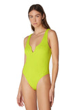 Sorbet Island Ava Swimsuit in Lime