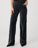 Paige Sasha Pockets Pants Velvet in Calico Blue