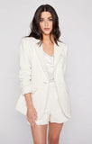 Cinq A Sept Boucle Khloe Blazer in Gardenia