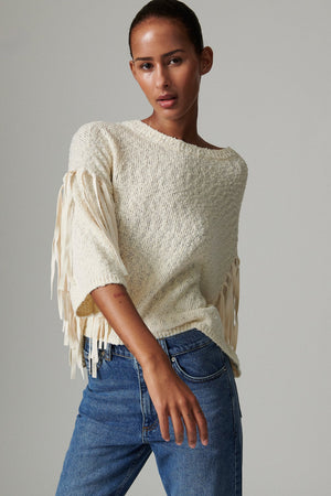 Day Birger Et Mikkelson Baptiste Boucle Knit in Cream