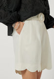 Scarlet Poppies Basica Shorts in Cream