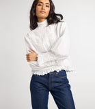 Mille Georgina Top in White