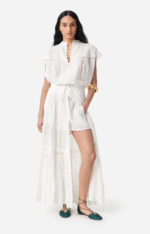 Vanessa Bruno Caravelle Skirt in White