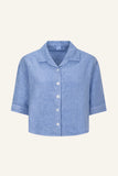 120% Lino Short Shirt in Pacific