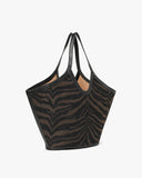 Day Et Zebra Work Tote in Coffee