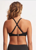 Seafolly Collective Wrap Front F Cup Bikini in Black