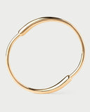 Pdpaola Loop Bangle in Gold